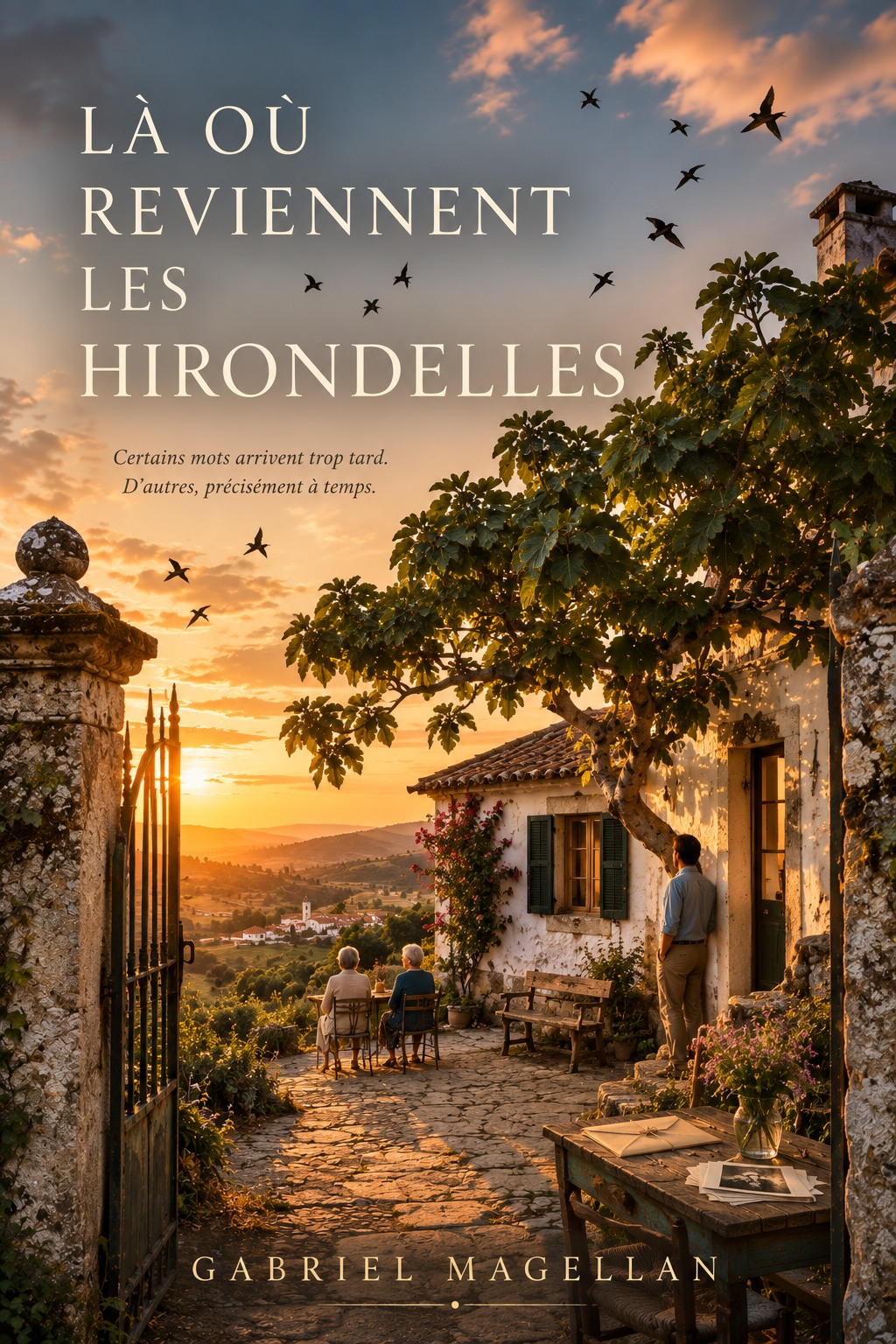 Couverture du roman Là où reviennent les hirondelles de Gabriel Magellan